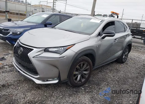 2017 Lexus Nx 200T F Sport from USA, damaged, VIN JTJBARBZXH2118012